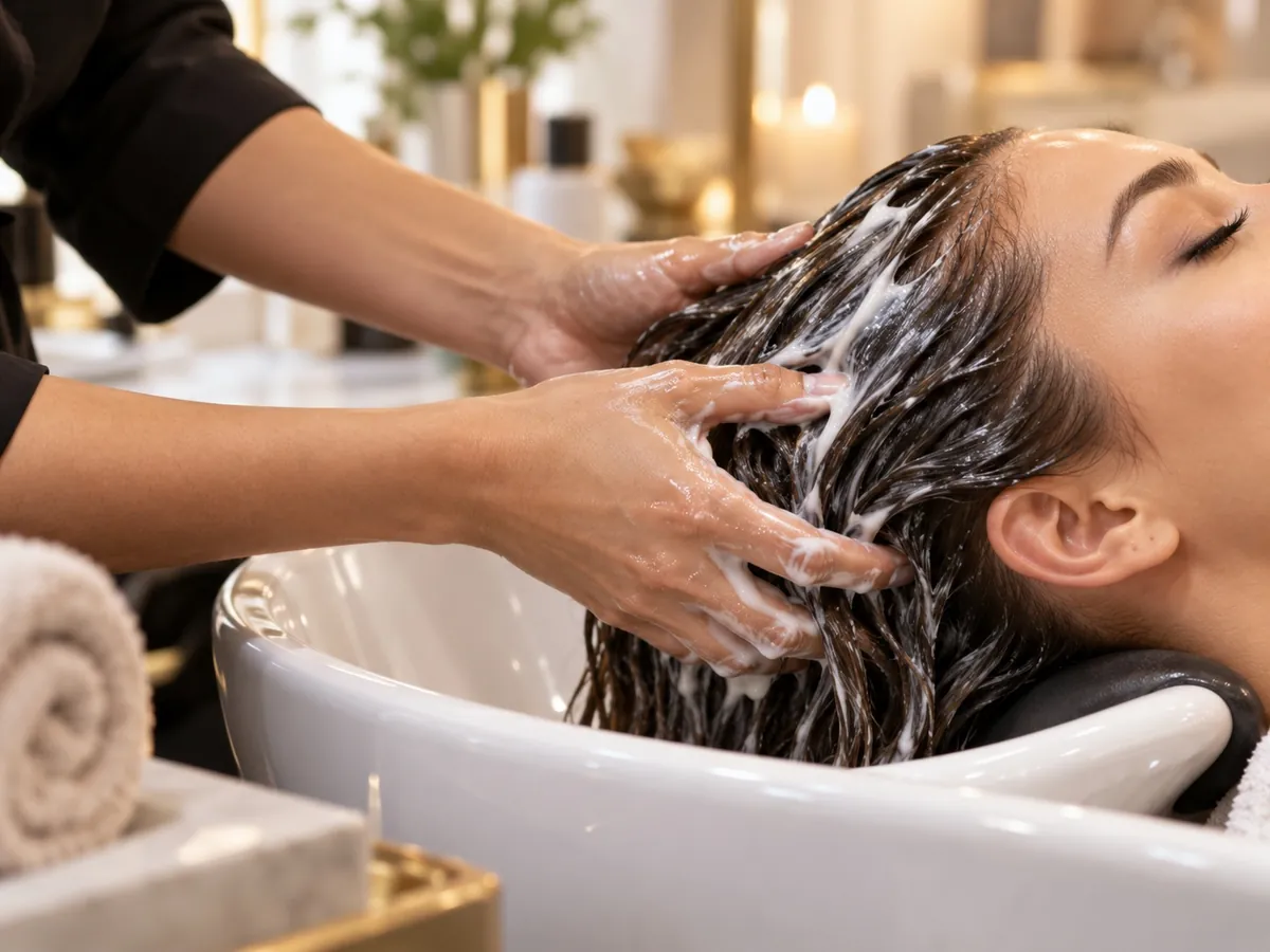 Trattamento capelli professionale da Adeline Coiffeur Balduina